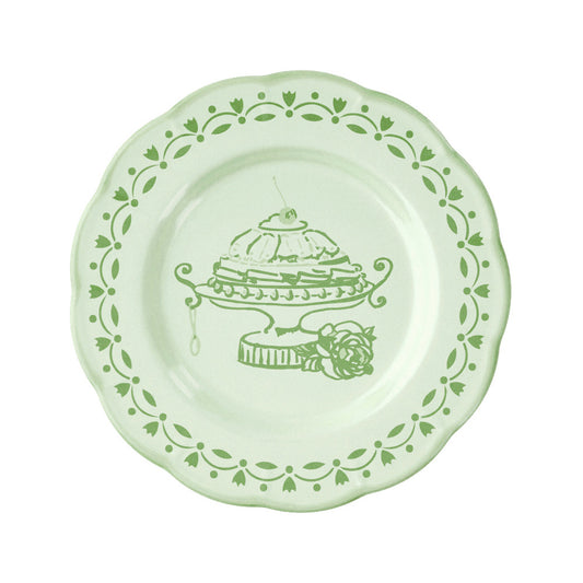 Farfurie pentru desert, melamina, 21 cm, verde, Josephine - GUZZINI
