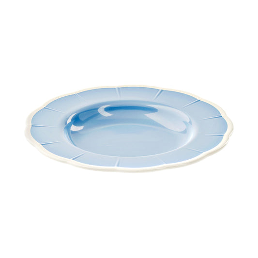 Farfurie pentru supa, melamina, 24 cm, albastru, Flora - GUZZINI