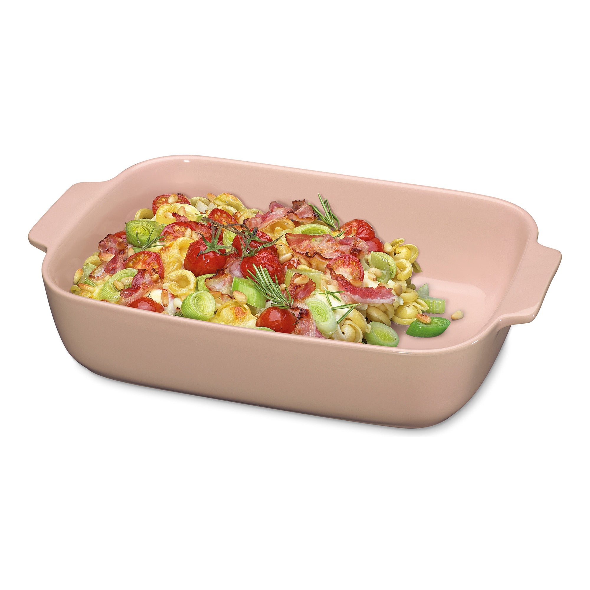 Forma ceramica pentru copt, roz, 36 cm, Porto - KUCHENPROFI