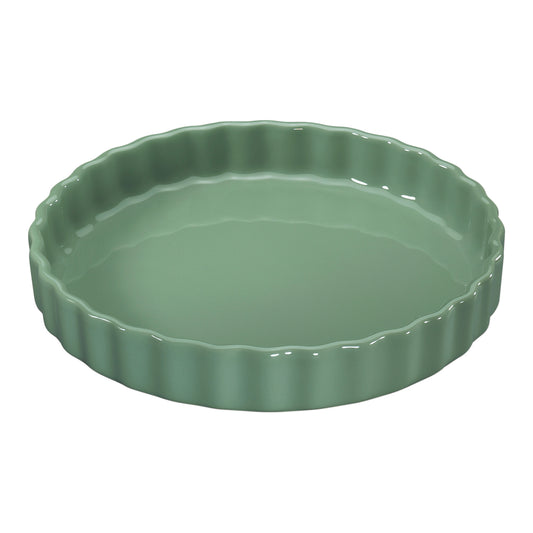Forma ceramica pentru tarta, verde, 28 cm, Porto - KUCHENPROFI