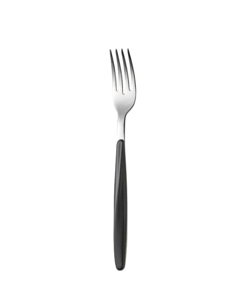 Furculita din otel inoxidabil si acril, 20.5 cm, negru, colectia My Fusion - GUZZINI