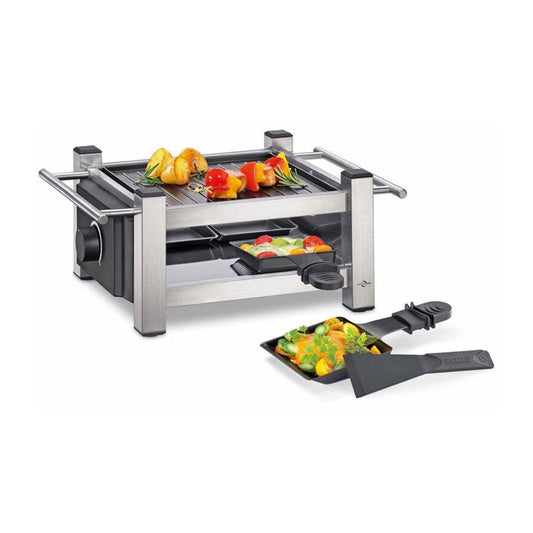 Gratar electric cu 4 raclette, negru, model Taste4 - KUCHENPROFI