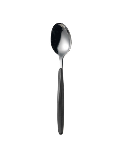 Lingura din otel inoxidabil si acril, 20.5 cm, negru, colectia My Fusion - GUZZINI
