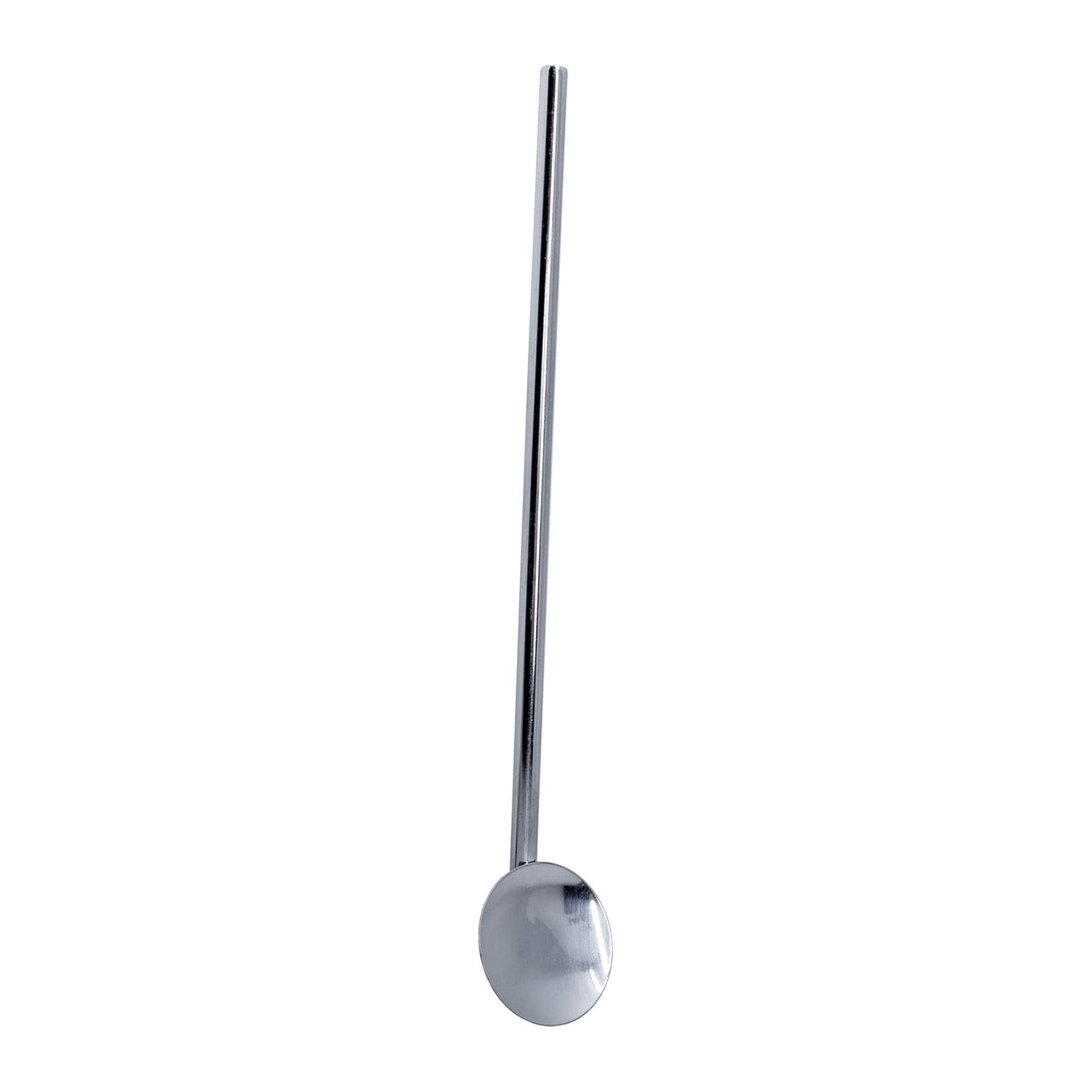 Set 4 lingurite 2 in 1 pentru cocktail si perie, inox - VIN BOUQUET