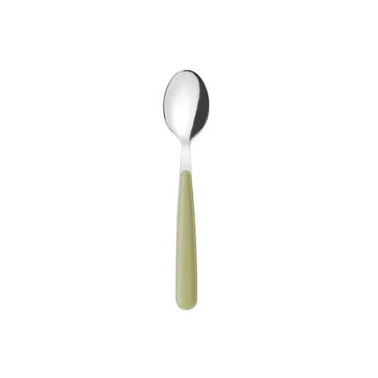 Lingurita din otel inoxidabil si acril, verde deschis, Pop - GUZZINI