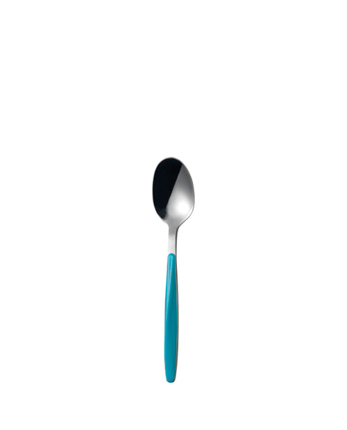 Lingurita din otel inoxidabil si acril, 15 cm, albastru, colectia My Fusion - GUZZINI