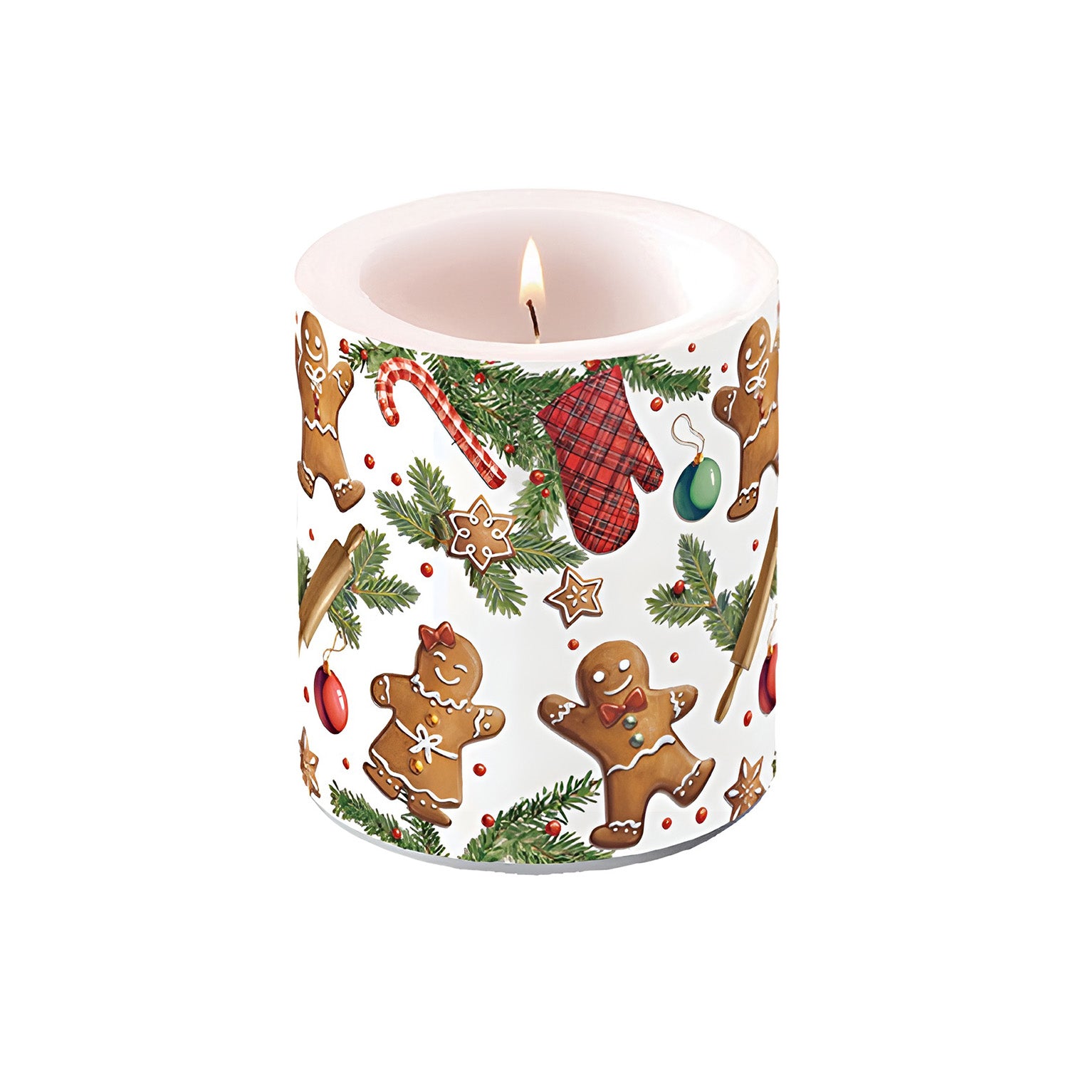 Lumanare decorativa, 10 cm, Gingerbread Cookies - AMBIENTE