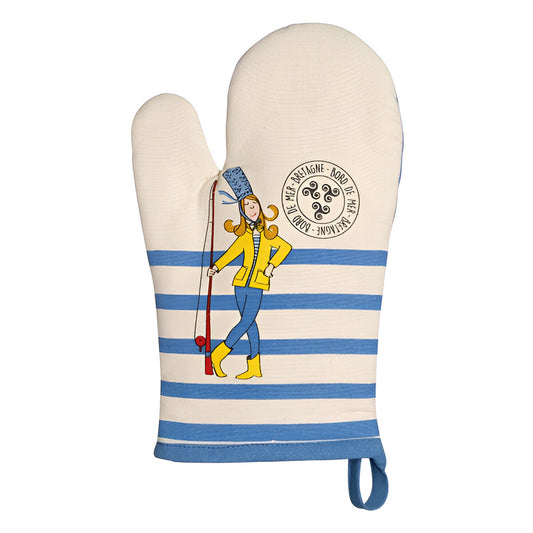 Manusa de bucatarie, albastru, Breton - COOKSHOP SPECIALS