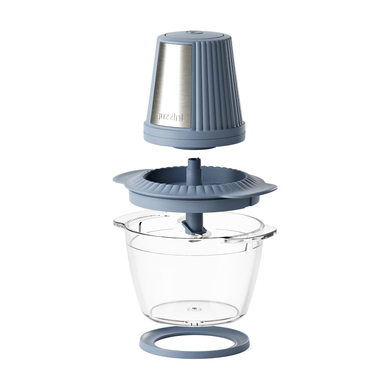 Mini chopper electric, albastru, 500 ml, Sous Chef - GUZZINI