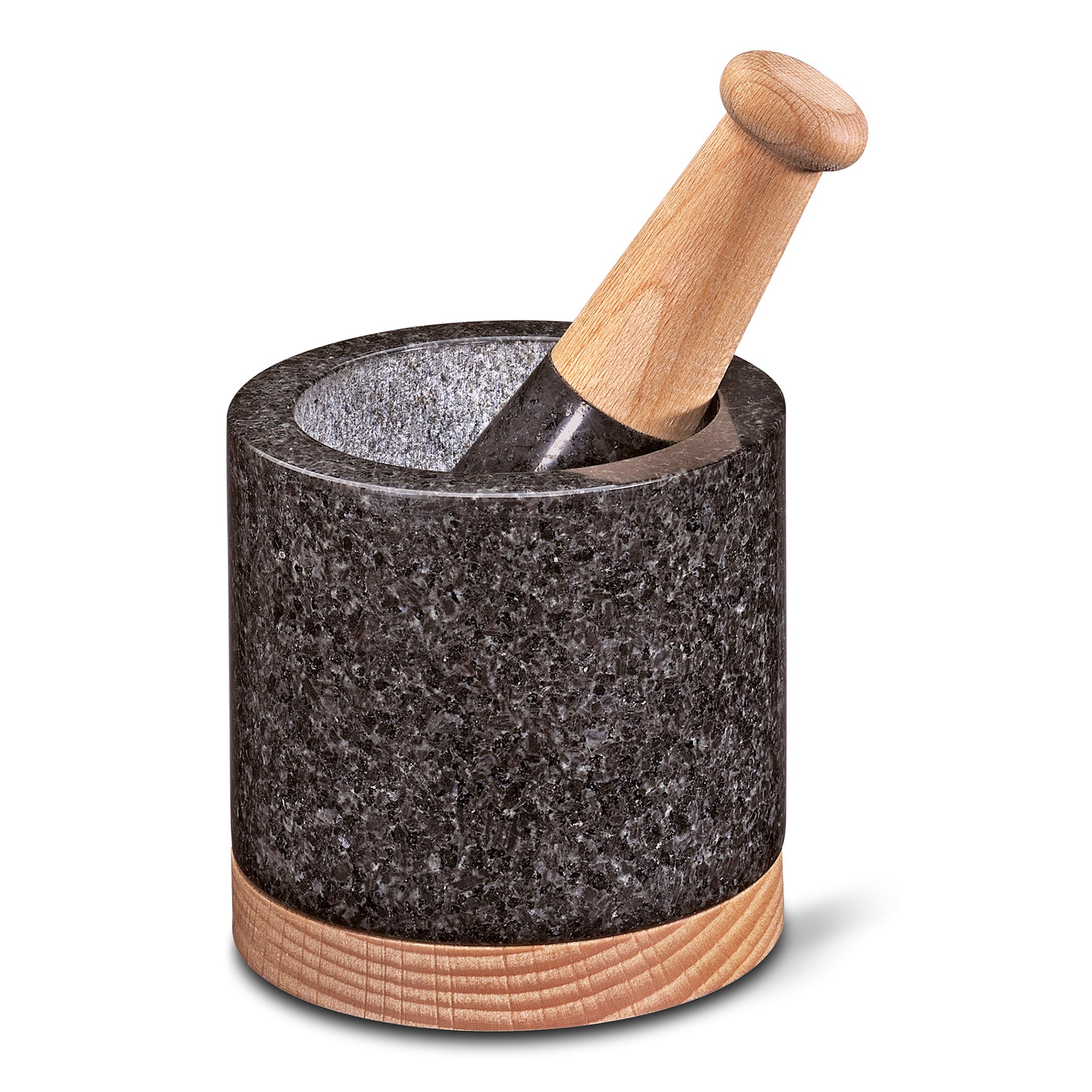 Mojar din granit cu pistil, 10 cm, Merkur - CILIO