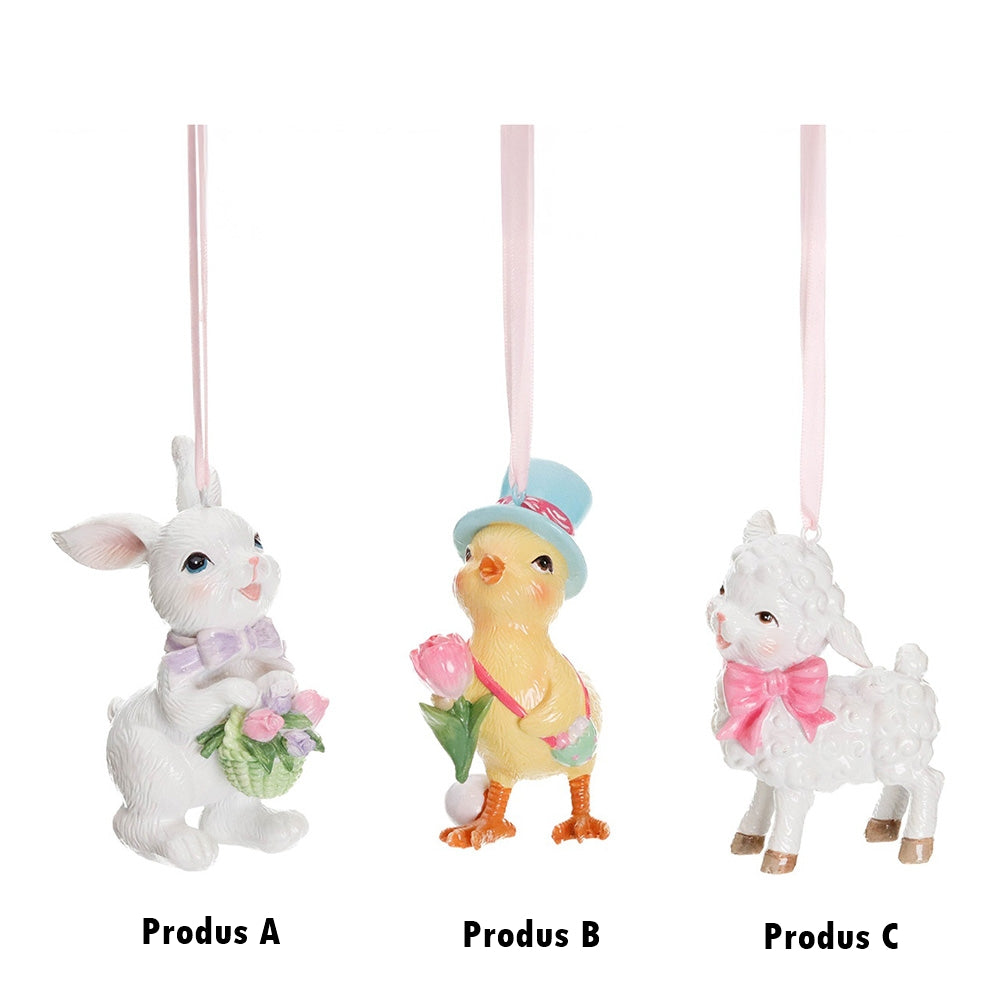 Ornament iepure/pui/miel, 9 cm - COOKSHOP SPECIALS