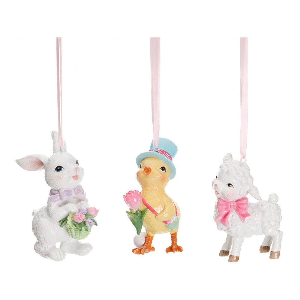 Ornament iepure/pui/miel, 9 cm - COOKSHOP SPECIALS
