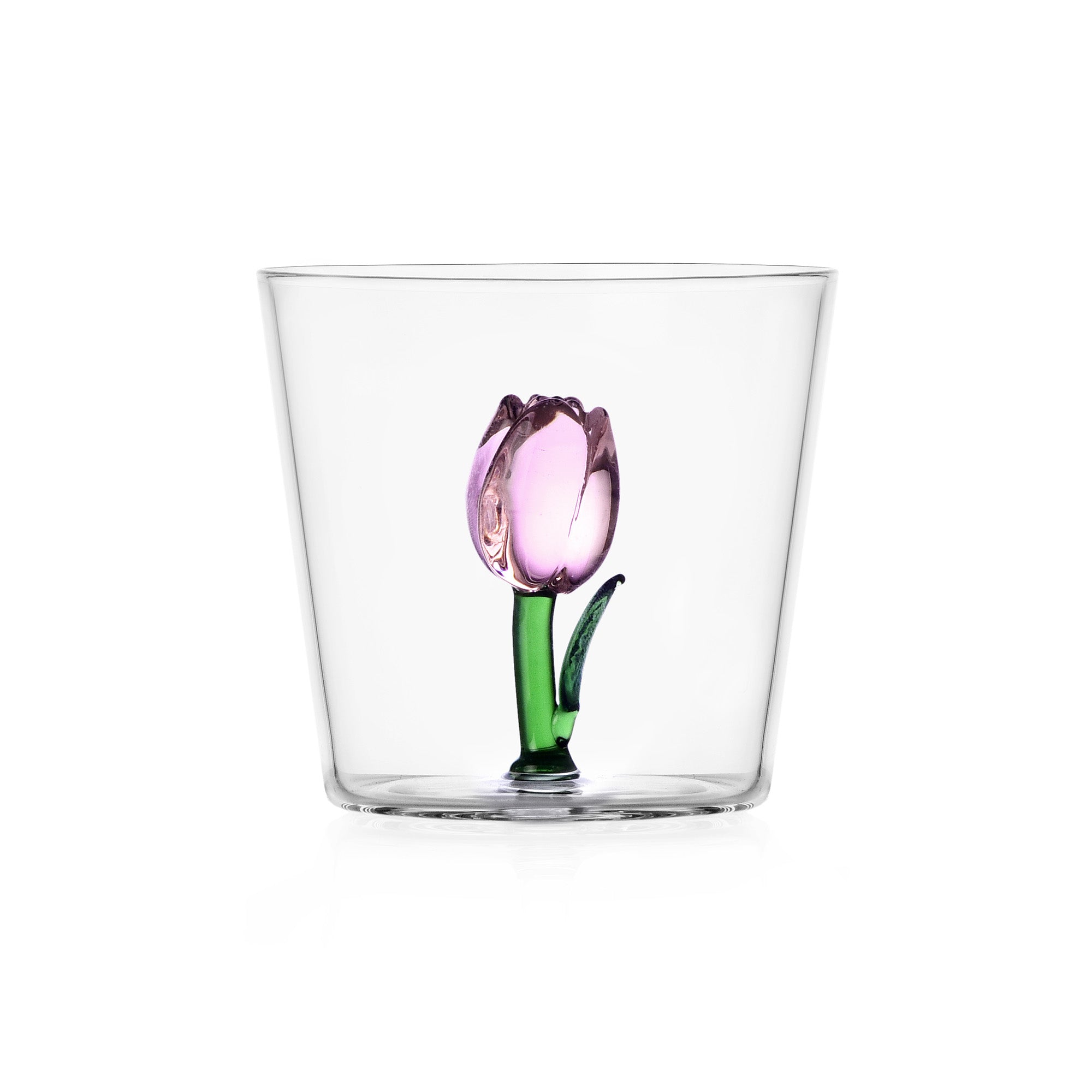 Pahar pentru apa, 8 cm, pink tulip, Botanica by Alessandra Baldereschi - ICHENDORF