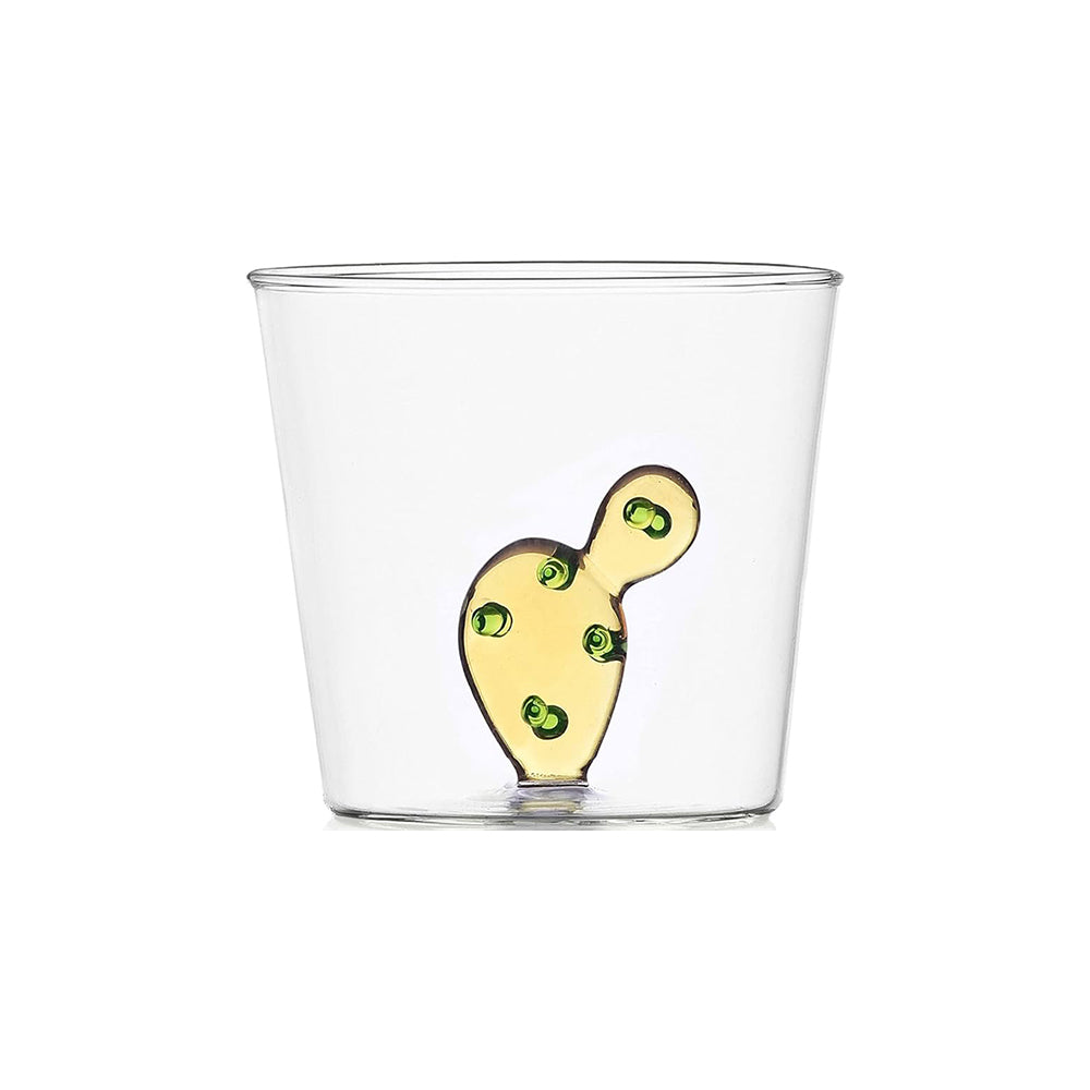 Pahar pentru apa, Cactus Amber, 8 cm, Desert Plants - designer Alessandra Baldereschi - ICHENDORF