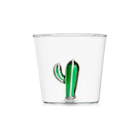 Pahar pentru apa, Cactus Green, 8 cm, Desert Plants - designer Alessandra Baldereschi - ICHENDORF