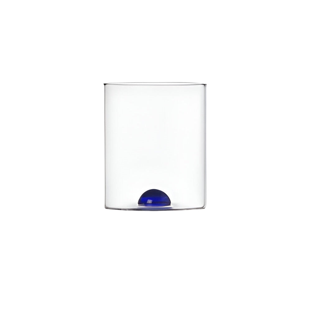Pahar pentru apa, transparent-albastru, Luna - ICHENDORF