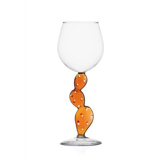 Pahar pentru vin, Cactus Amber, Desert Plants - designer Alessandra Baldereschi - ICHENDORF