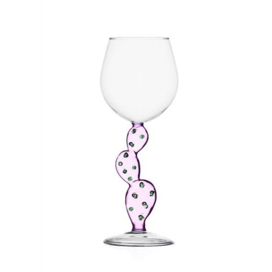 Pahar pentru vin, Cactus Pink, Desert Plants - designer Alessandra Baldereschi - ICHENDORF