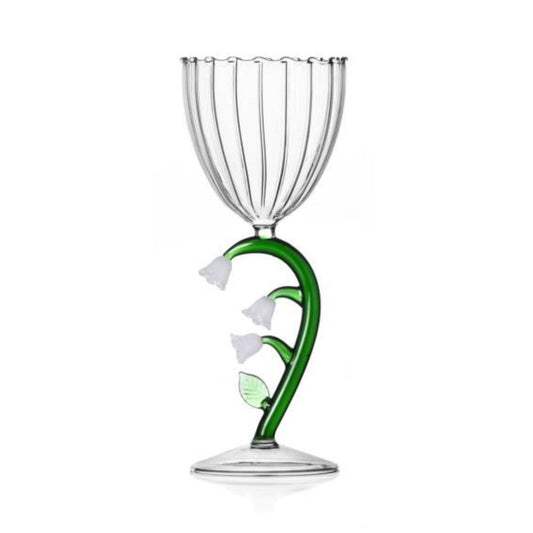 Pahar pentru vin, White Flower, Botanica - designer Alessandra Baldereschi - ICHENDORF