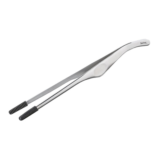 Penseta alimentara cu varfuri siliconate, 22 cm, inox, Tools Fusion 2+ - SPRING