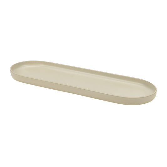 Platou ceramic, 35x11 cm, Mira White - VILLACER