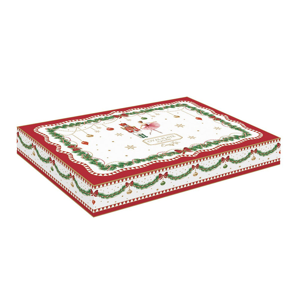 Platou din portelan, 25x17 cm, Magie Noel - SIMONA'S COOKSHOP - Image 2