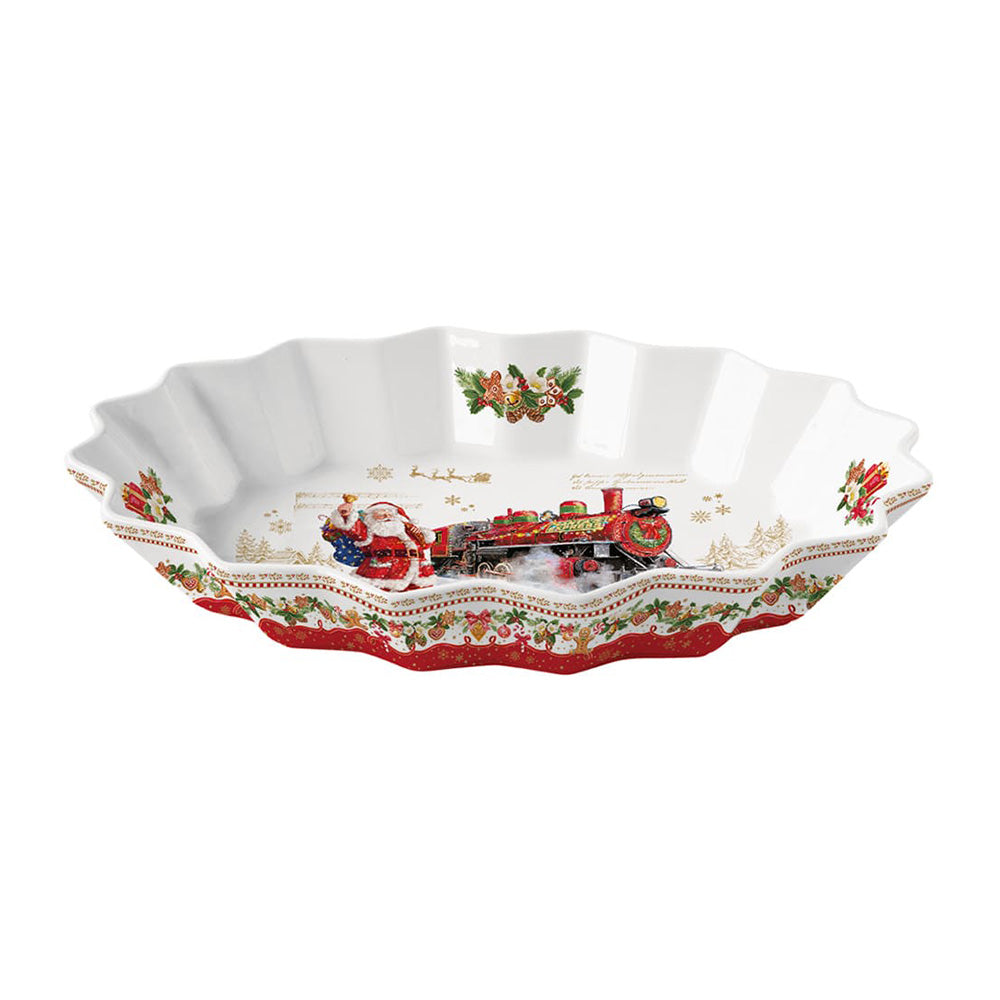 Platou din portelan, 30x20.5 cm, Christmas Memories - COOKSHOP SPECIALS