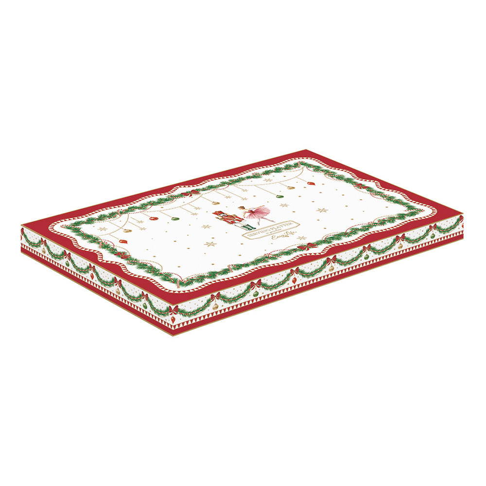 Platou din portelan, 35x12.5 cm, Magie Noel - SIMONA'S COOKSHOP - Image 2