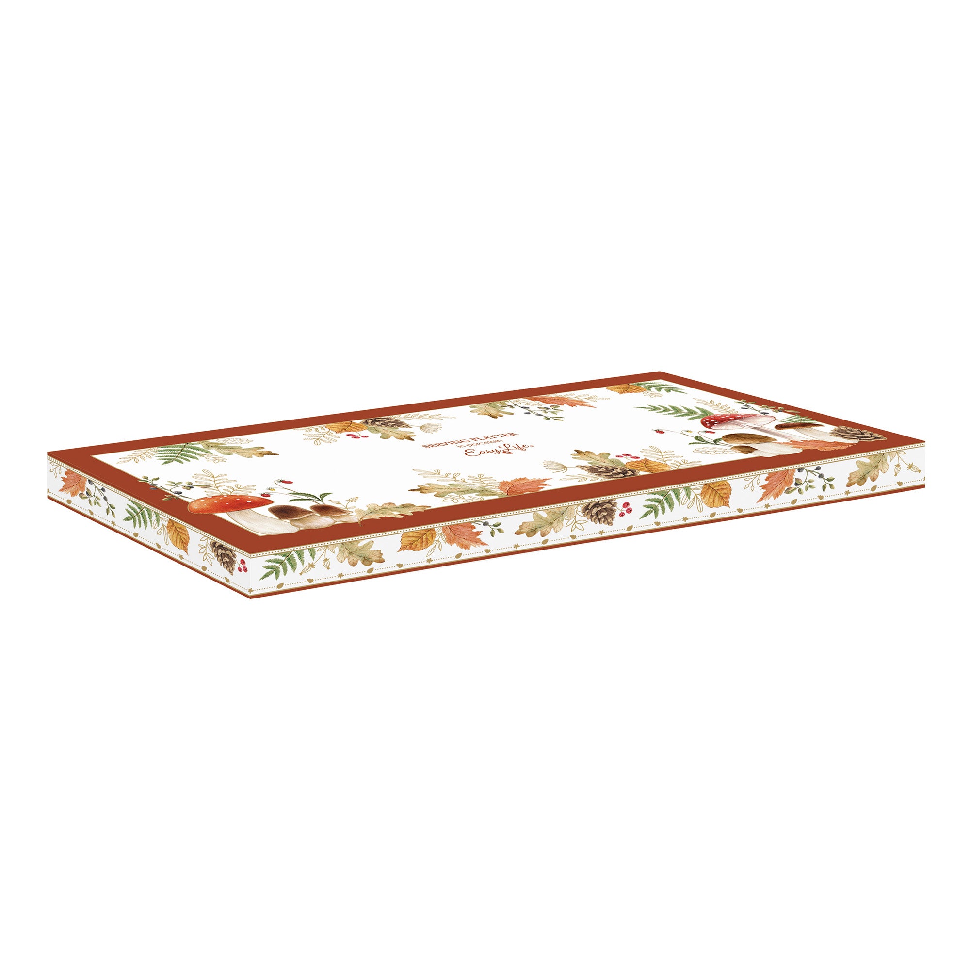 Platou din portelan, 35x15 cm, Forest Breeze - SIMONA'S COOKSHOP - Image 2