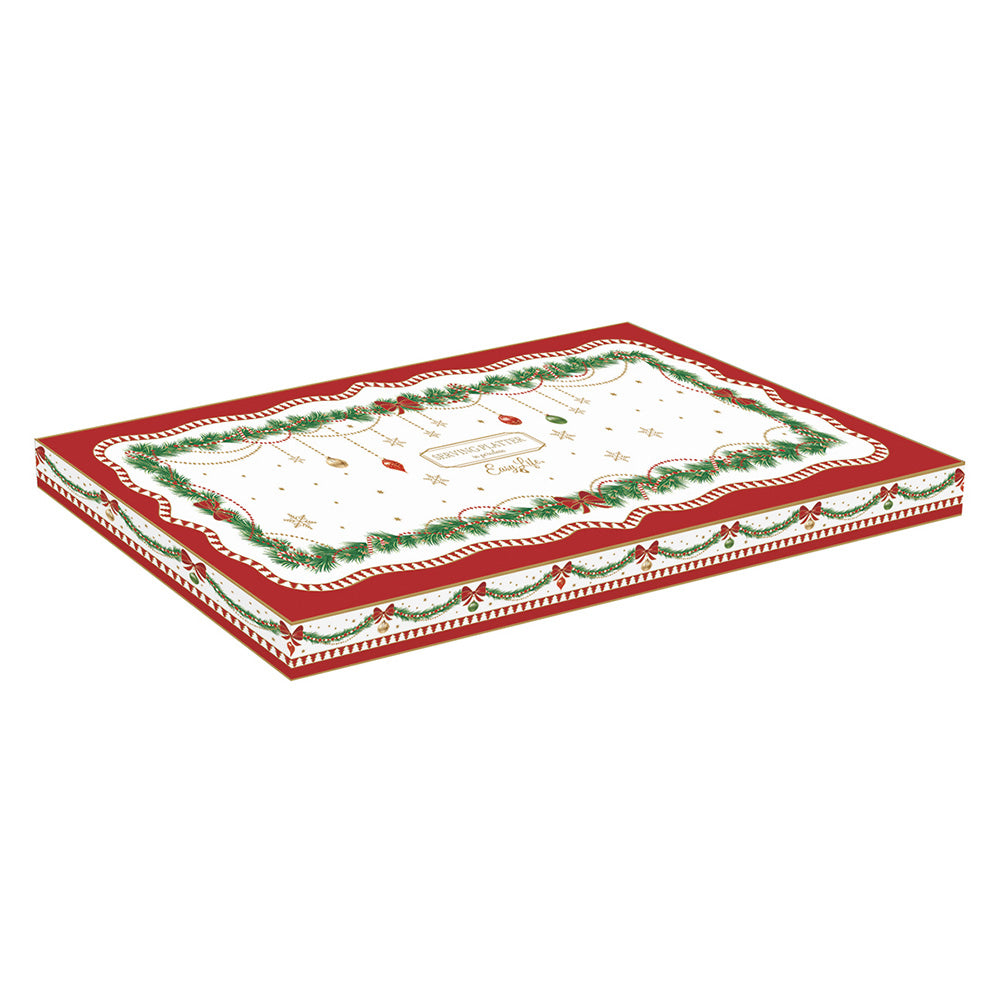 Platou din portelan, 35x15 cm, Magie Noel - SIMONA'S COOKSHOP - Image 2