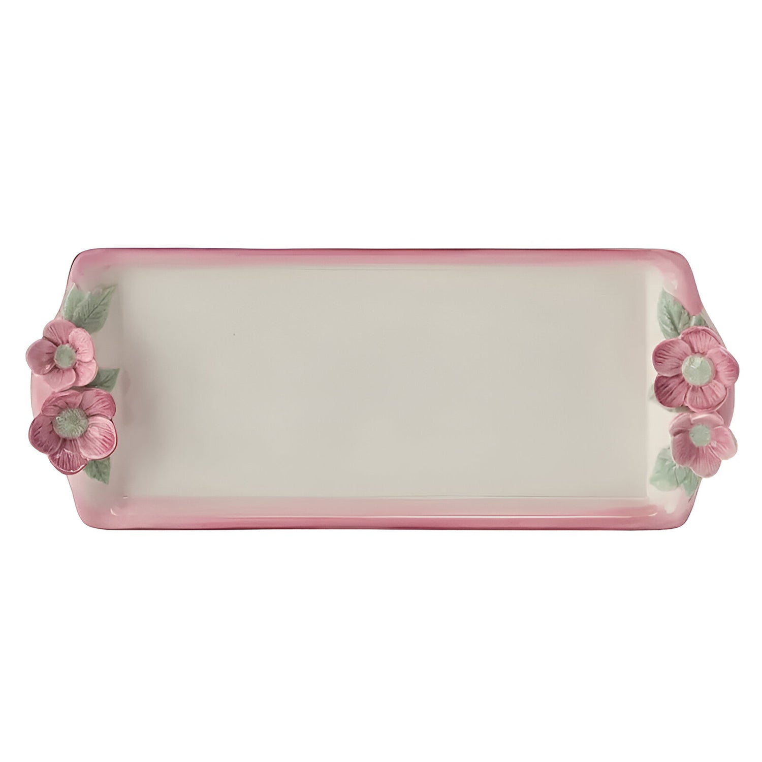 Platou din portelan, 36x14 cm, Rose - SIMONA'S COOKSHOP