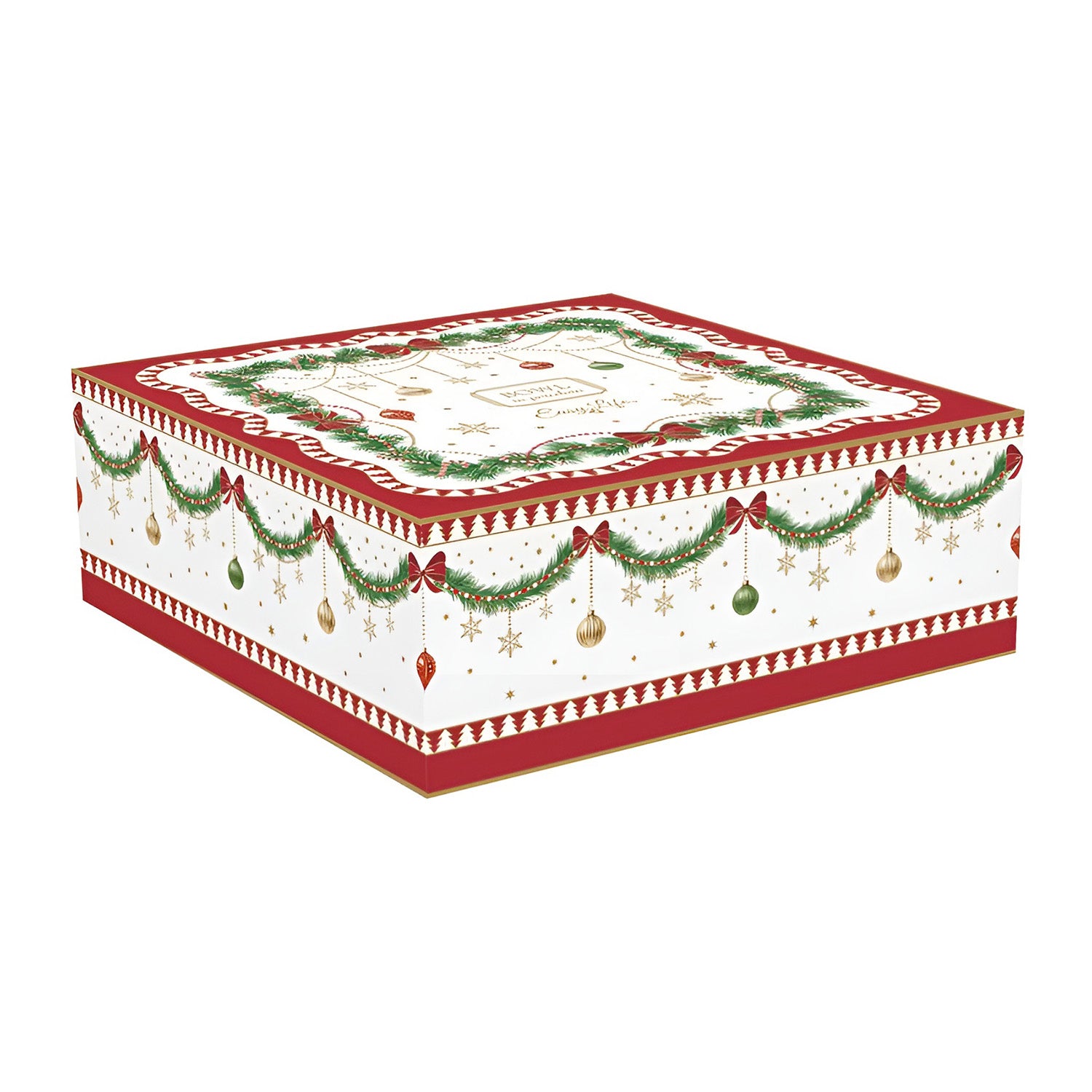 Platou din portelan in forma de brad, 28.5x21.5 cm, Magie Noel - COOKSHOP SPECIALS
