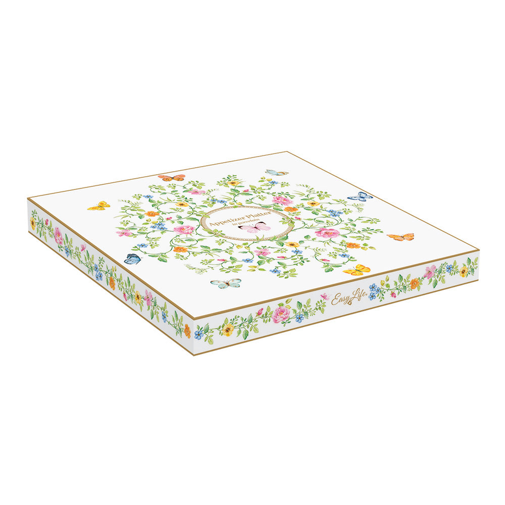 Platou pentru aperitive, 25 cm, Dancing Butterflies - COOKSHOP SPECIALS