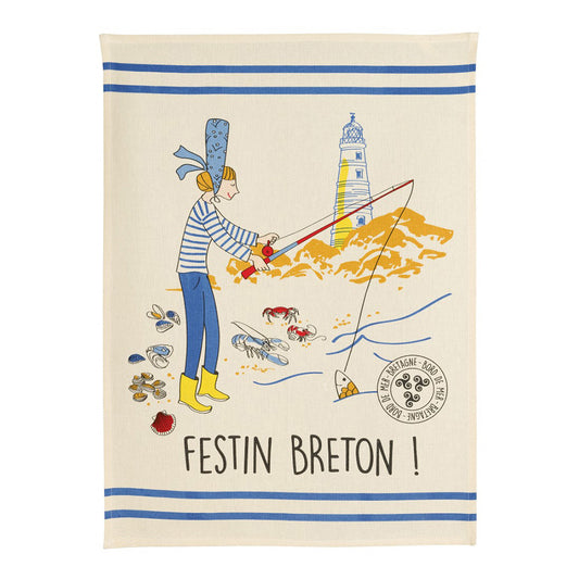 Prosop de bucatarie, albastru, Breton - COOKSHOP SPECIALS