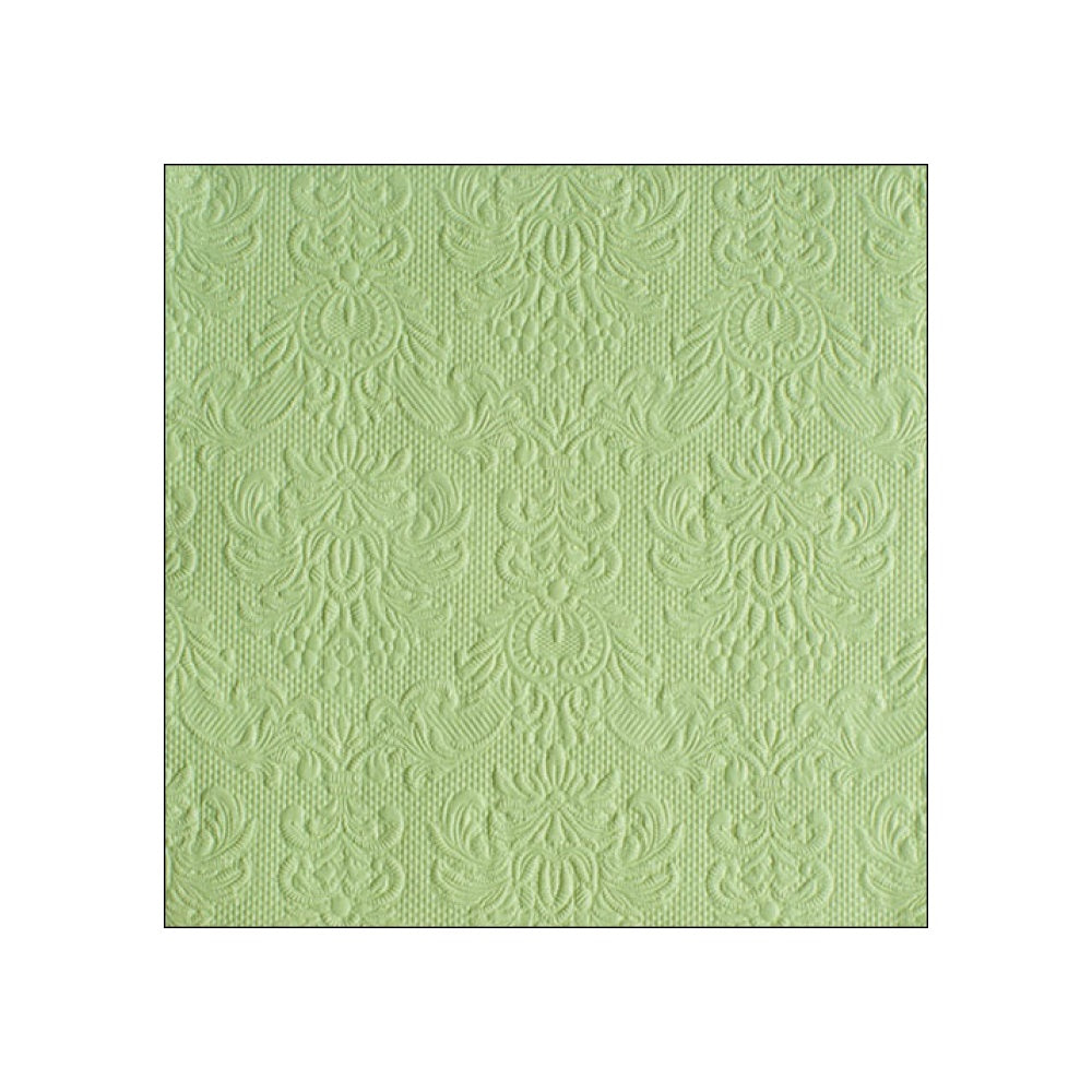 Servetele de masa, 15 buc, 33x33 cm, Elegance Pale Green - AMBIENTE