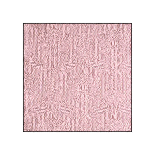 Servetele de masa, 15 buc, 33x33 cm, Elegance Pastel Rose - AMBIENTE