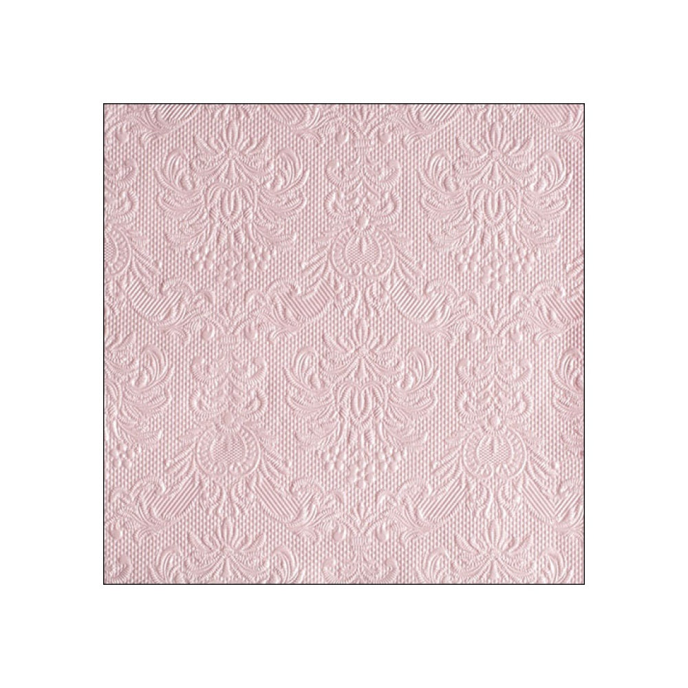 Servetele de masa, 15 buc, 33x33 cm, Elegance Pearl Pink - AMBIENTE