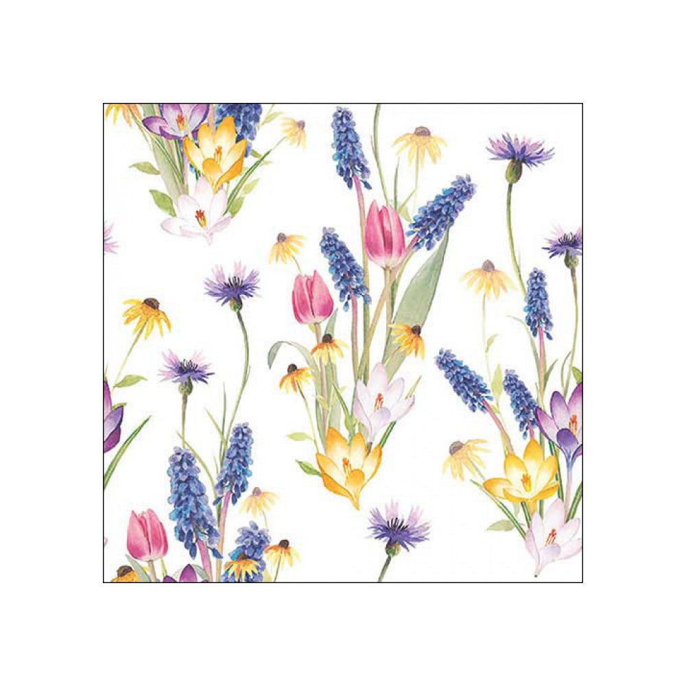 Servetele de masa, 20 buc, 33x33 cm, Hello Spring - AMBIENTE