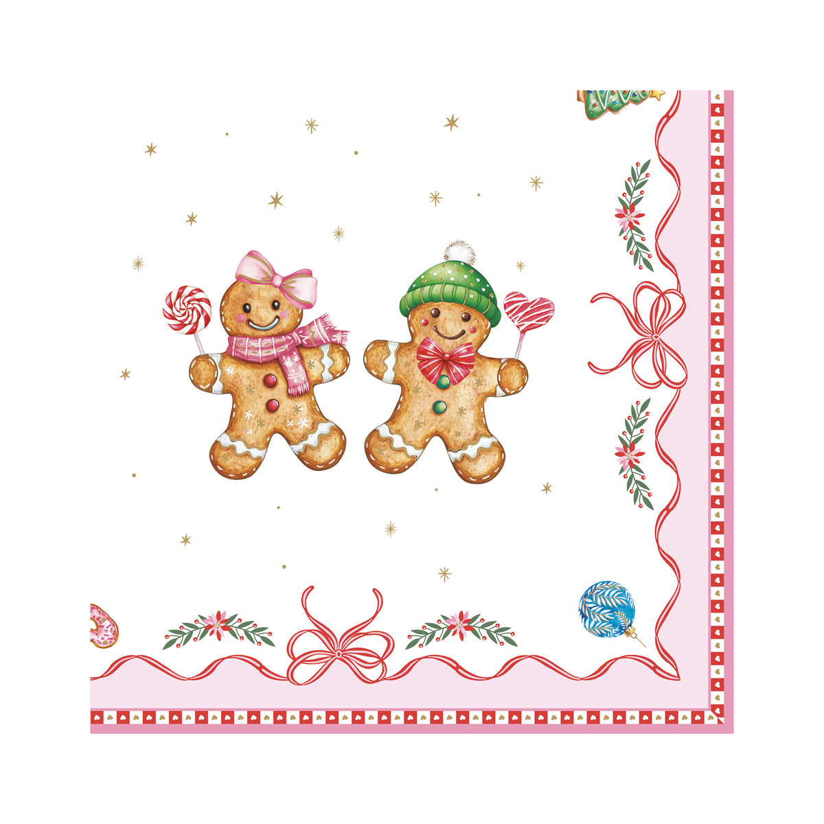 Servetele de masa, 20 buc, 33x33 cm, Sweet Christmas - COOKSHOP SPECIALS