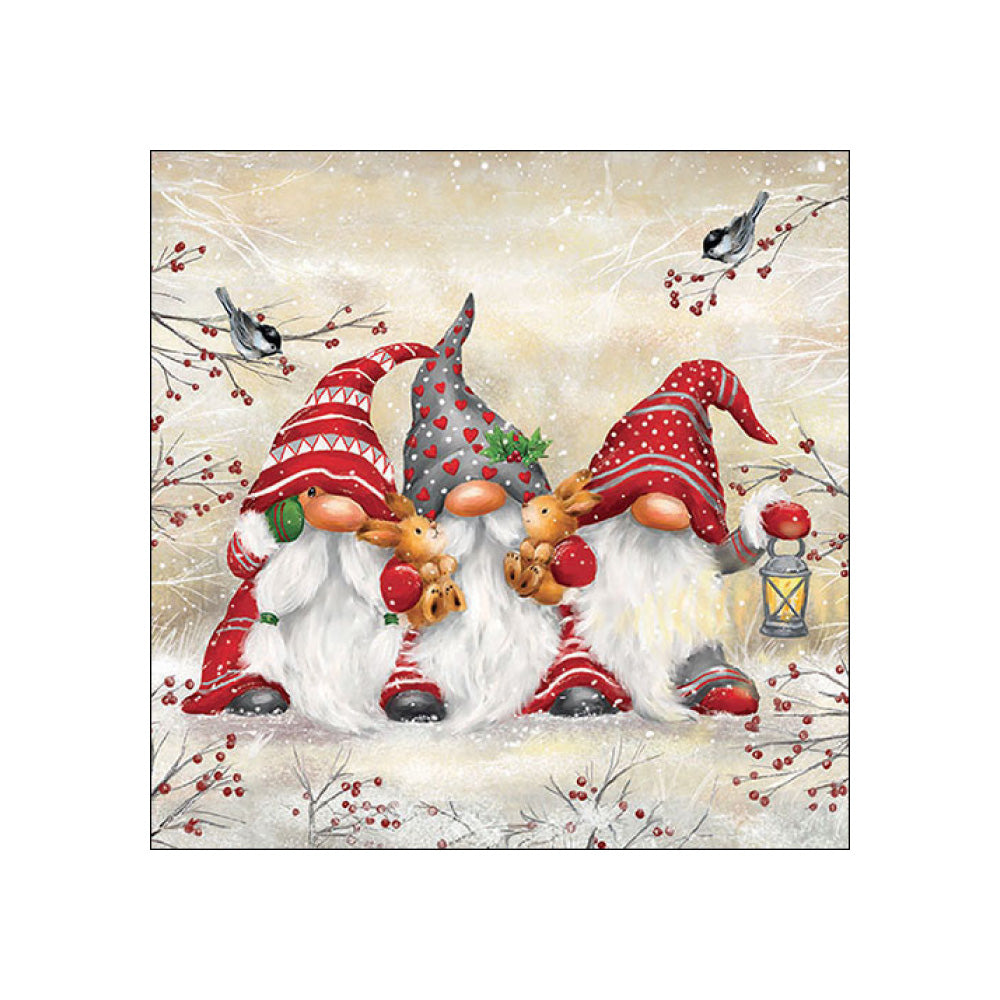 Servetele de masa, 20 buc, 33x33 cm, Three Dwarfs - AMBIENTE