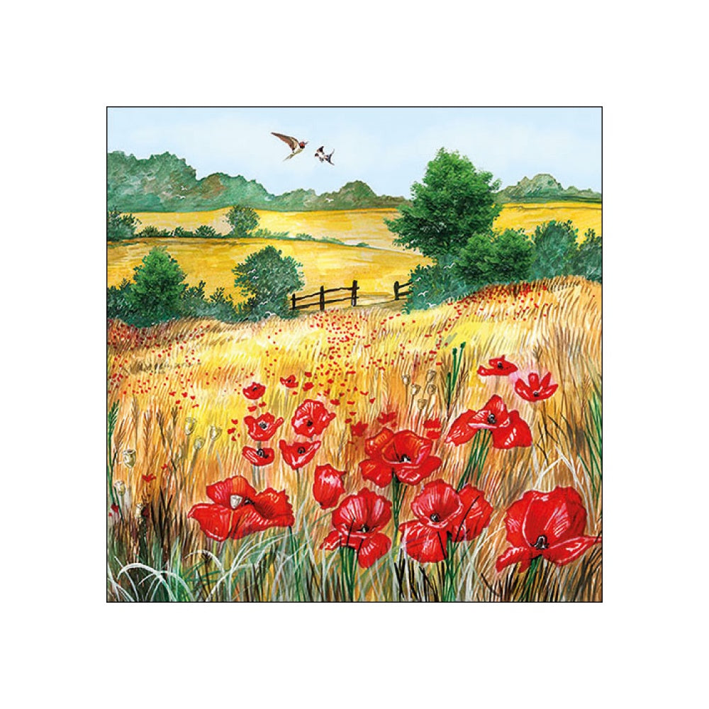 Servetele de masa, 20 buc, 33x33 cm, Wheat Fields - AMBIENTE