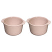 Set 2 boluri ramekin din ceramica, roz, 9 cm, Porto - KUCHENPROFI