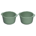Set 2 boluri ramekin din ceramica, verde, 9 cm - KUCHENPROFI
