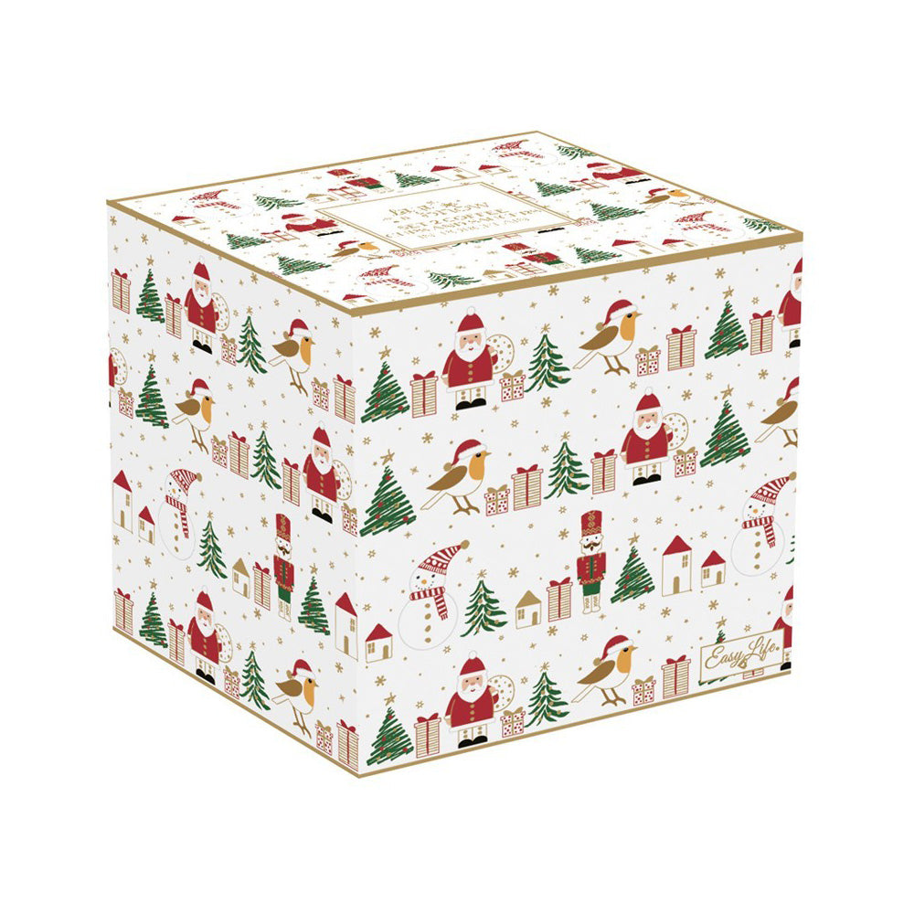 Set 2 cesti pentru cafea si fafurii, 120 ml, Let it Snow - COOKSHOP SPECIALS