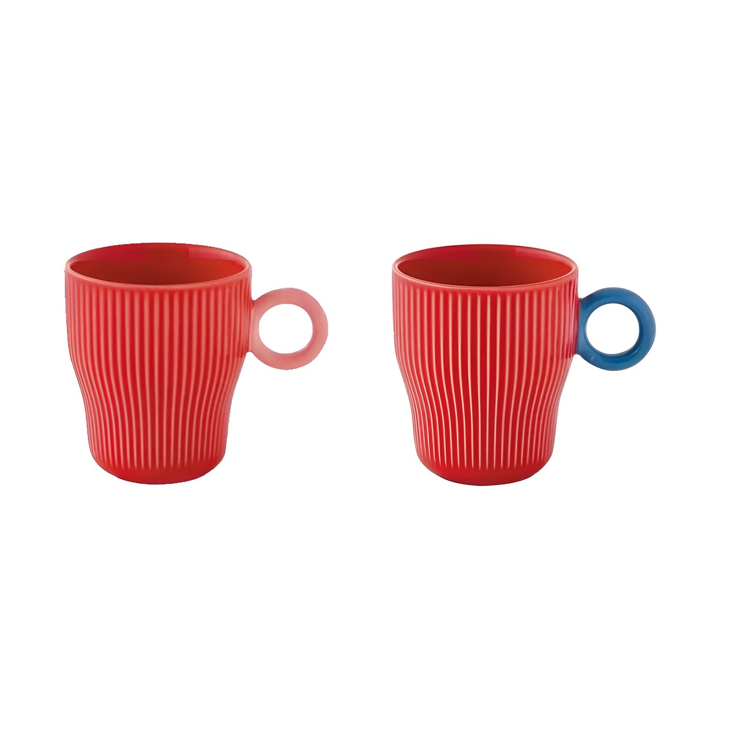 Set 2 cesti pentru espresso, rosu, 90 ml, Twist & Match - COOKSHOP SPECIALS
