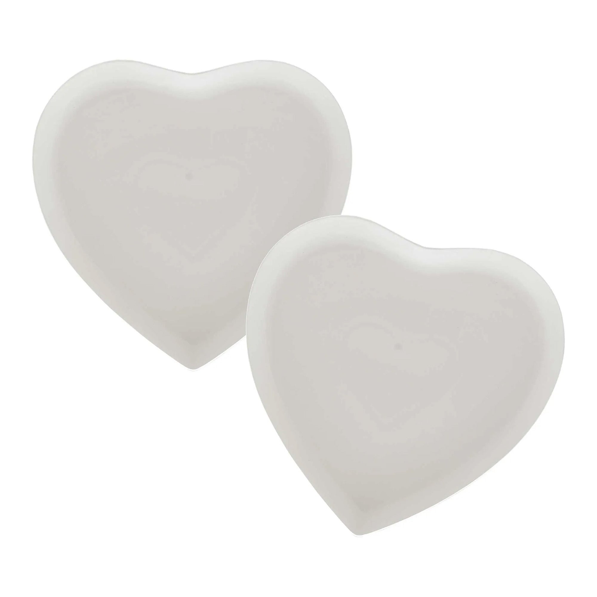 Set 2 farfurii pentru desert, 17 cm, Cupido Heart - LA PORCELLANA BIANCA