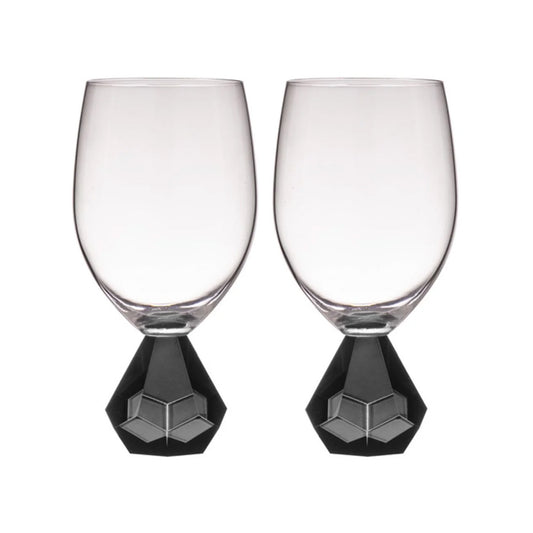 Set 2 pahare pentru vin, Zhara Onyx - COOKSHOP SPECIALS