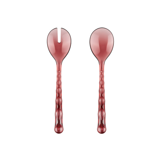 Set 2 piese servire salata, visiniu, Vanity - GUZZINI