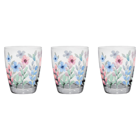 Set 3 pahare pentru apa, 300 ml, Petit Garden - COOKSHOP SPECIALS