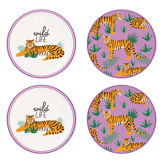 Set 4 suporturi din portelan, mov, 10 cm, Twist & Match - COOKSHOP SPECIALS